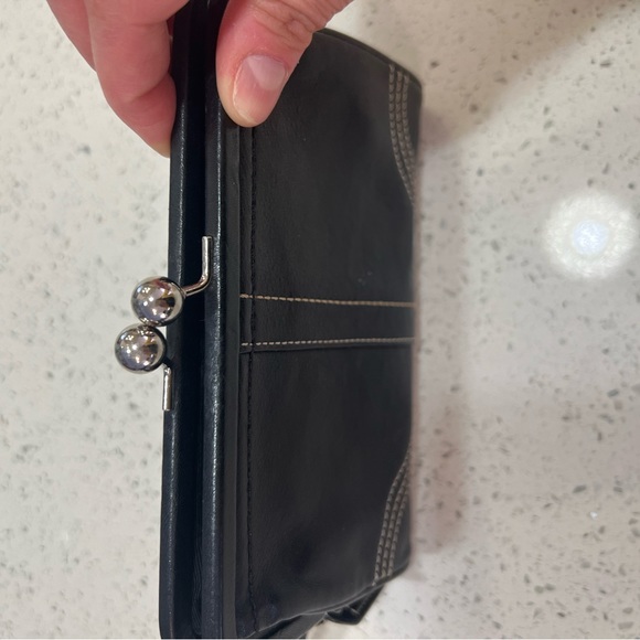 Authentic Coach Vintage SoHo Kiss lock wristlet Black - Picture 6 of 11